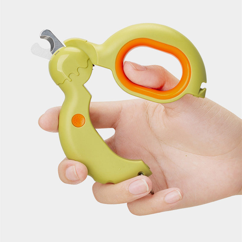 Creamy Donut Nail Clippers for Cats and Dogs